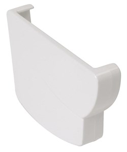Заглушка желоба левая белая FG 28 B FG 28 B - фото 4855