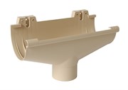 Воронка желоба компенсирующая d=80mm, бежевая NAD 25 S NAD 25 S